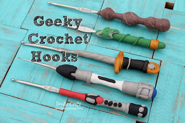 Fancy crochet hooks deals